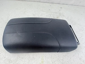 2014-2020 NISSAN CENTRE CONSOLE BLACK LEATHER ARM REST 96920HP80A OEM - Picture 1 of 3