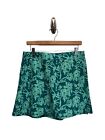 Ripskirt Green Floral Print Size M Length 1 Rip Skirt Wrap Mini Athleisure Beach