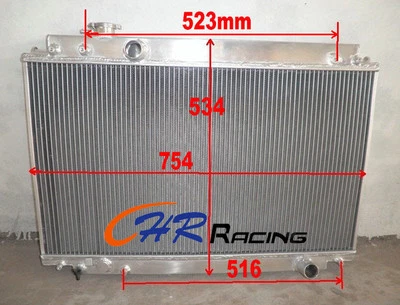 Radiador de aluminio para 1991-2000 LEXUS SC300 Z30/TOYOTA SOARER JZZ31 3,0 L manual Foto 1 de 4