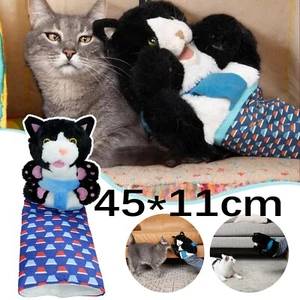 Cat Sumo Wrestling Toy Puppet Antarcking Wrestler Safe Interactive Hand Puppet - Picture 1 of 8