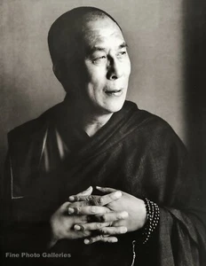 1987/92 Vintage HERB RITTS Spiritual Leader DALAI LAMA Buddhist Photo Art 16x20 - Picture 1 of 1