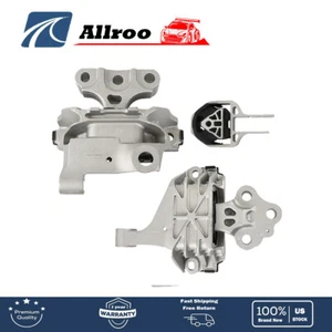 For Dodge Dart 2.0L 2.4L 2013-2016 3Pcs Engine Motor & Transmission Mounts Set - Picture 1 of 8