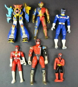 Power Rangers Ninja Storm Megazord Zord MMPR VR troopers Action Figure Lot - Bild 1 von 8