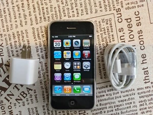Apple iPhone 1st Generation-4GB-Black UNlocked (AT&T) A1203 (GSM) , full working - Afbeelding 1 van 9