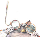 Brass Magnifying Glass Table Magnifier Reading Magnifying Decorative Magnifying