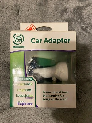 LEAP FROG Car Adapter Charger LeapPad LeapPad2 LeapsterGS Explorer Leapster NEW - Image 1 of 4