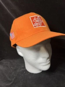 VINTAGE RARE NWT "9-11" HOME DEPT COMMEMORATIVE ORANGE CAP GOLF HAT - Picture 1 of 7