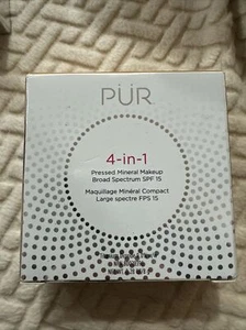 PUR 4-In-1 Pressed Mineral Makeup Fps 15 Powder Foundation Hazelnut DG5 - Picture 1 of 7