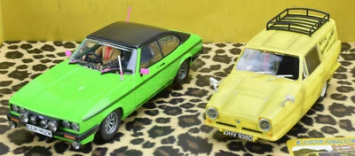 Scalextric Only Fools And Horses Paquete Doble Juego en Caja 1/32 Coches Ranura C4179A Foto 1 de 4