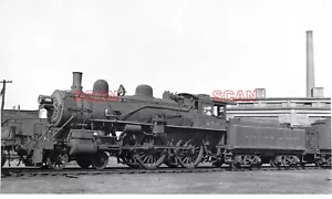 25B137 RP 1932/50 BOSTON & ALBANY RAILROAD 4-4-0 LOCO #254 SPRINGFIELD MA - Imagen 1 de 2