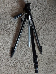 Star D-102G Vintage Camera Tripod with Tilt, Black MADE IN JAPAN - Picture 1 of 12
