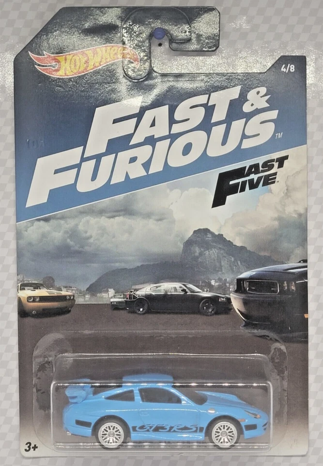 2017 Hot Wheels Walmart Fast & Furious 6 Blue '70 Ford ESCORT Rs1600