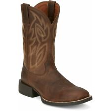 Justin Men's Canter Dusky Brown Square Toe Boots SE7510