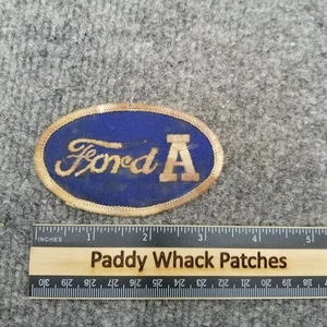 Vintage Ford A Patch Car Auto Model 70s 80s AC2 - Picture 1 of 2