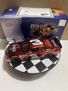 RARE* Dale Earnhardt #3 Coke Japan Race Color Chrome 1998 1/24 Nascar Diecast - Picture 1 of 14