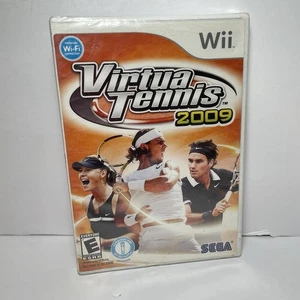 Virtua Tennis 2009 Wii (Brand New Sealed) US Version Nintendo Wii Ripped Seal - Picture 1 of 8