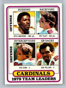 1980 Topps #359 Ottis Anderson Bob Pollard Pat Tilley St. Louis Cardinals - Picture 1 of 2