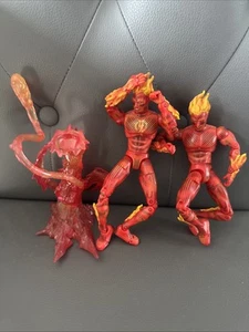FIGURA SUELTA 2002 MARVEL LEGENDS SERIE 2 II ANTORCHA HUMANA PLUS VARIANTE TOY BIZ - Imagen 1 de 6