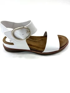 Sofft Women's Ankle Straps Sandals White Patent Size 6.5 ($) - Picture 1 of 6
