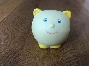 VINTAGE 1974 IWAI INDUSTRIAL CUTE RUBBER SQUEEZE SQUEAK TOY JAPAN WORKS - Picture 1 of 7