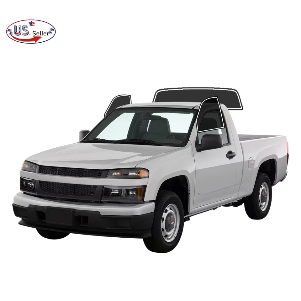Película de ventana precortada para todos los lados para Chevrolet Colorado cabina estándar 2004-2012 tinte Foto 1 de 4