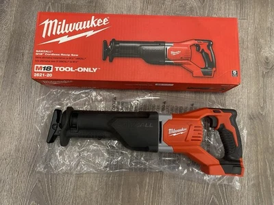 New Milwaukee 2621-20 M18 Reciprocating Saw Sawzall Cordless 18V - Image 1 of 4