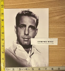 Humphrey Bogart Headshot Scene Black & White Book Photograph - Picture 1 of 1