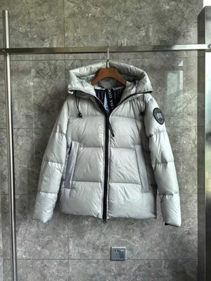 Chaqueta de plumón Canada Goose Crofton Puffer gris para hombre Foto 1 de 4