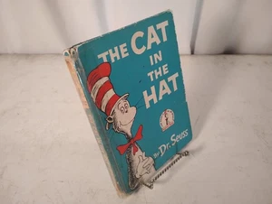 Vintage Dr Suess 1957 The Cat In The Hat 1st First Edition Book Club - Picture 1 of 12