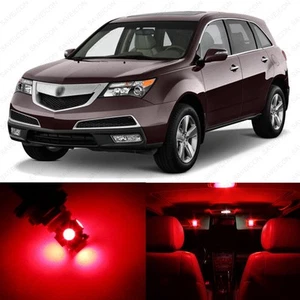 21 x Red LED Interior Lights Package For 2007 - 2013 Acura MDX + PRY TOOL - Picture 1 of 7