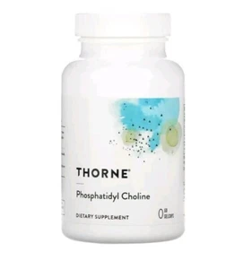 Thorne, Phosphatidyl Choline, 60 GelCaps, Expiry:03/2025 - Picture 1 of 2