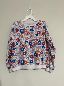 Sfera Mädchen Blumenpullover - Bild 1 von 9