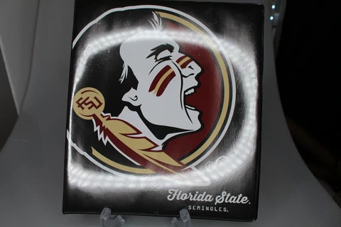 Florida state Seminoles 3 ring binder 1 inches thick 10 inches by 11 inches Cover