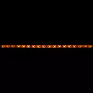 0,3m (30cm) LED Streifen Band Leiste 12V Gelb IP65 18LEDs 60LED/m SMD3528 - Picture 1 of 1