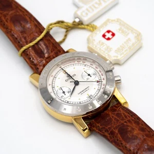 Orologio G U L V I N cronografo meccanico a carica manuale. A.9 - Imagen 1 de 12