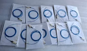 Huber+Suhner Pigtail MM E2000-PC. 02m, 0.9mm 98002223 (LOT OF 12PCS) - Picture 1 of 5