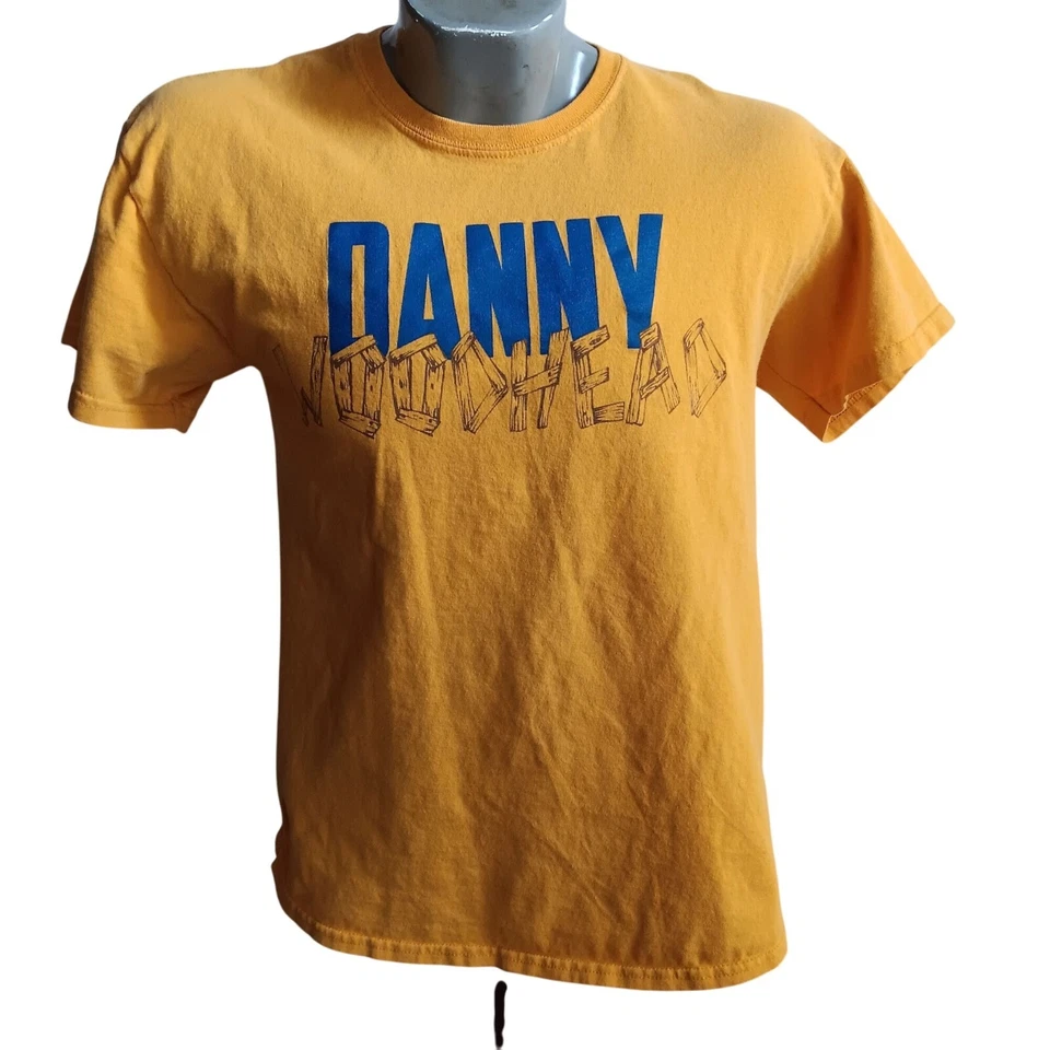 CAMISETA MEDIANA VINTAGE AÑOS 90 DANNY WOODHEAD CHARGERS #39 NEBRASKA Amarilla Foto 1 de 4
