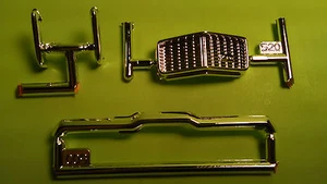1970 1/2 Camaro Z/28 1/25 chrome grille grill front bumperettes rear bumper 70 - Picture 1 of 1
