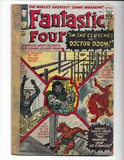 FANTASTIC FOUR 17 - FrG 1.5 - DOCTOR DOOM - ANT-MAN - HUMAN TORCH (1963)