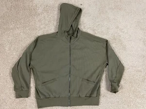 Halara Freizeitjacke mit durchgehendem Reißverschluss und Kapuze Damen Medium normale Passform Taschen grün - Bild 1 von 13