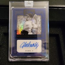 2023 Panini Three and Two John Smoltz Legendary Signatures 11/15 Auto card HOF 
