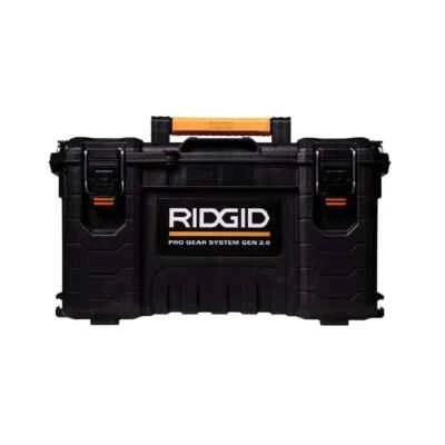 RIDGID Modular Tool Box Storage 2.0 Pro Gear System 22 in Black Water Dust Seal - Image 1 of 4