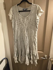 Coline size Large boho 90s dress - Picture 1 of 6