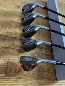 PowerBilt EX 200 7-PW + 56° Wedge Irons EX-200 Regular Steel Shafts - Picture 1 of 13
