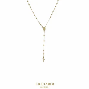 Collana unisex rosario oro giallo 18kt - Foto 1 di 4