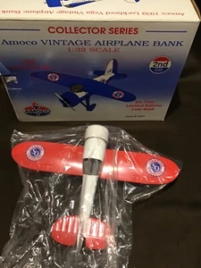 Amoco 1932  Lockheed Vega 1:32 Die Cast Metal Airplane Bank - Picture 1 of 15