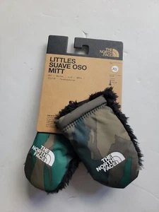 The North Face Kids 6-12 Month Winter Mitten Little Suave Osilito Camo XS Infant - Picture 1 of 7