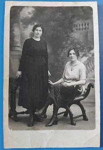 Sehr altes Familien- und Modefoto um 1900/1930 CPA-Format Nr. 21 - Bild 1 von 2