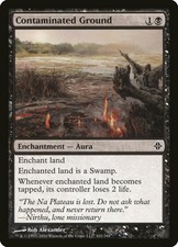 1x FOIL Contaminated Ground ROE MTG Magic No102 English NM/UNPLAY C card x1
