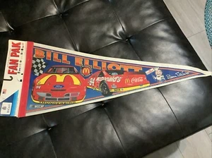#94 Bill Elliot McDonalds Racing Pennant by WinCraft  1995 30” X 12” - Picture 1 of 15